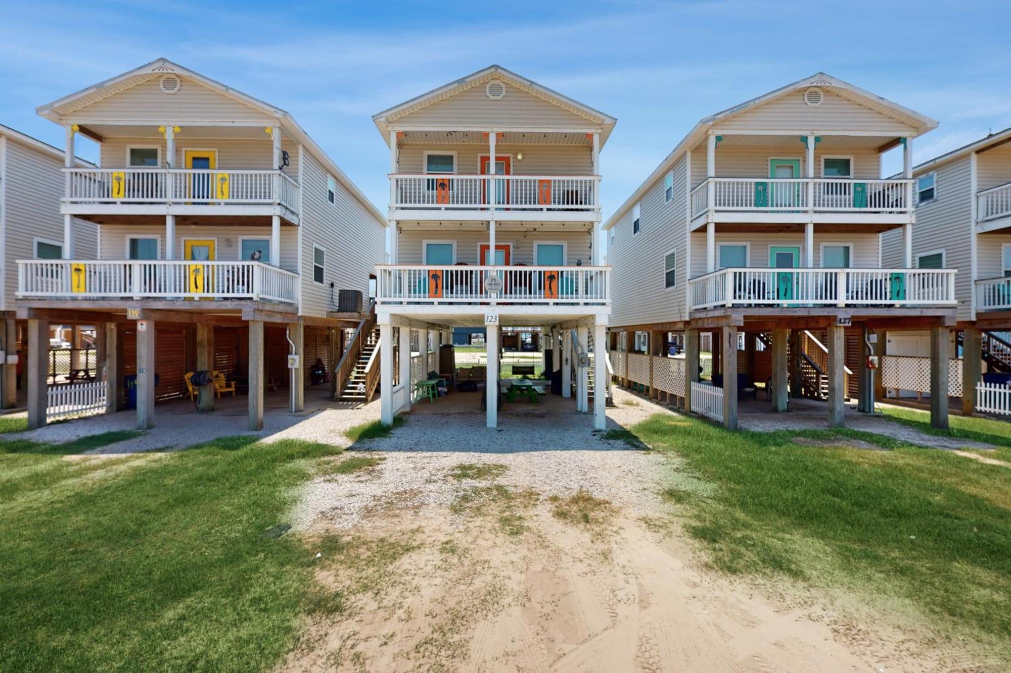 Villa Twin Palms Surfside Beach Exterior foto