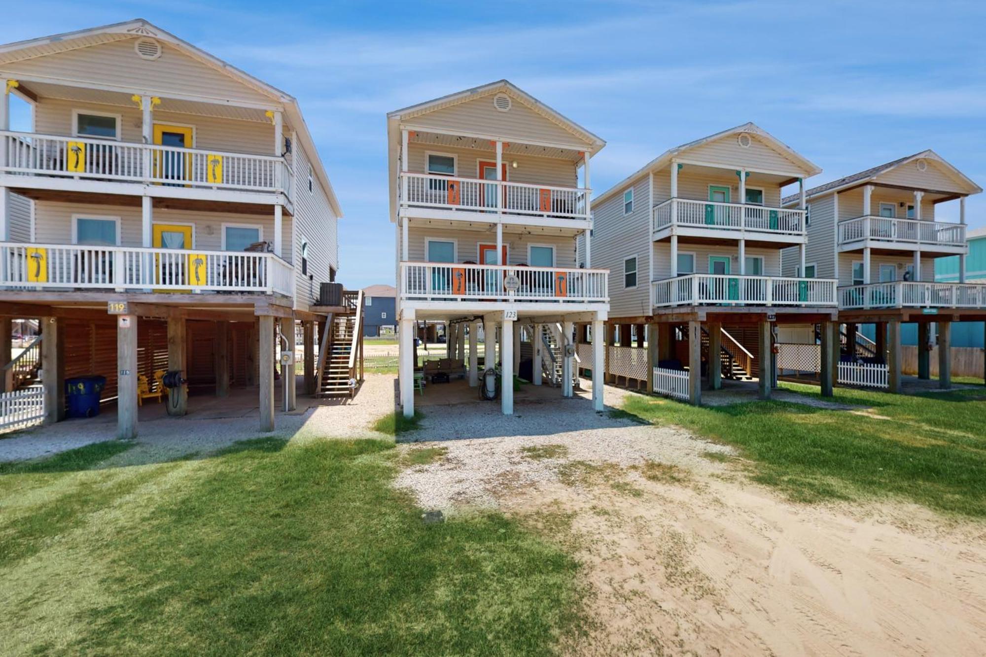 Villa Twin Palms Surfside Beach Exterior foto
